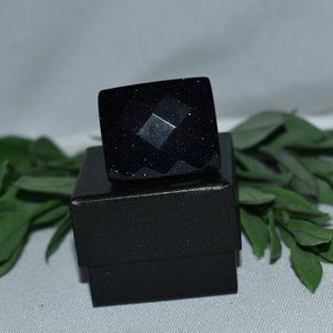 Lola Rose Simulated Goldstone Ring, Size 10